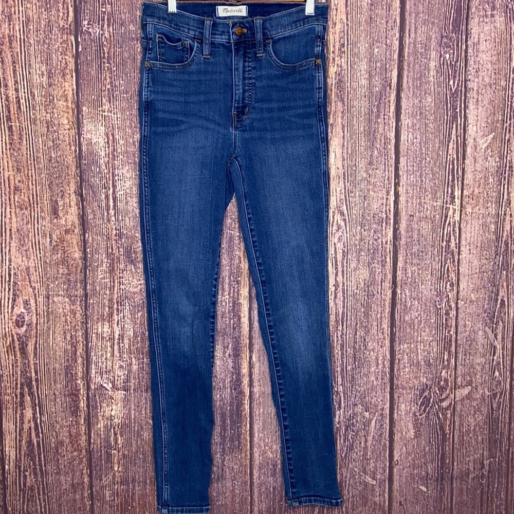 MADEWELL 10” Roadtripper jeans blue size 25